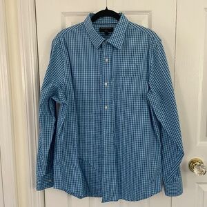 Men's Banana Republic button down dress shirt | Slim Fit | non-iron | size L